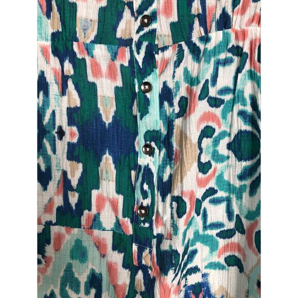 Westbound Woman 2X Cap Sleeve Pop-Over Top NEW - Picture 4 of 7